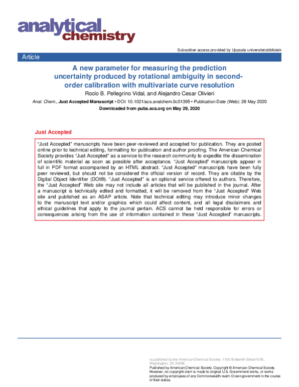 (PDF) A New Parameter for Measuring the Prediction Uncertainty Produced ...