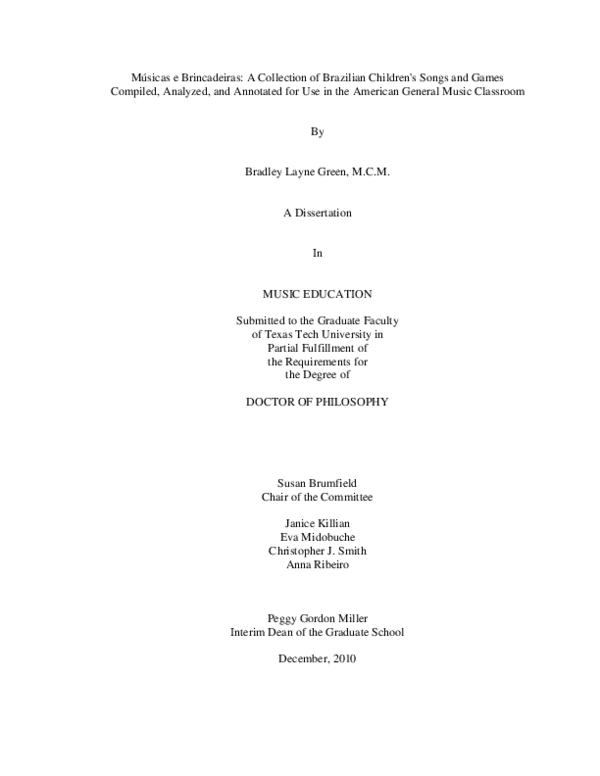 (PDF) In MUSIC EDUCATION