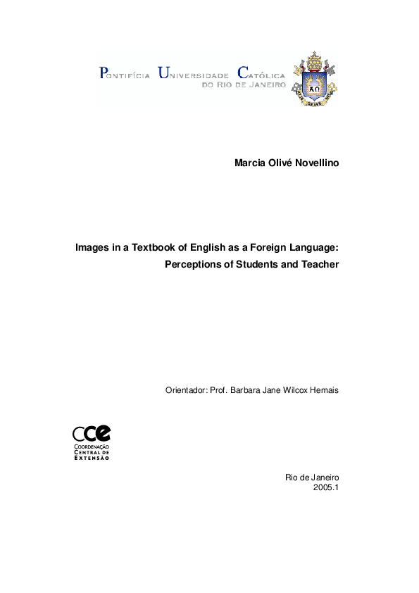 (PDF) Images in a Textbook of English as a Foreign Language ...
