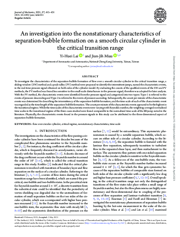 (PDF) An investigation into the nonstationary characteristics of ...