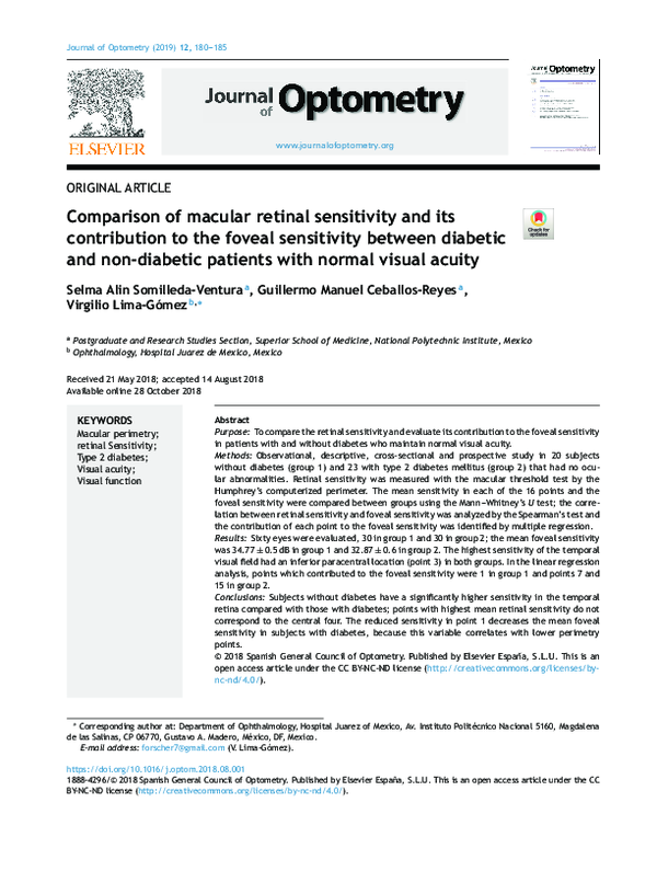 (PDF) Comparison of macular retinal sensitivity and its contribution to ...