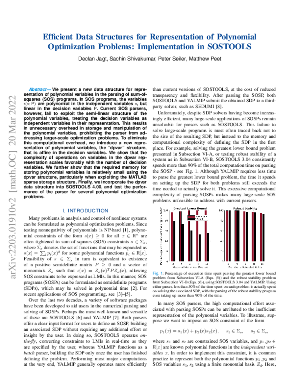 (PDF) Efficient Data Structures for Exploiting Sparsity and Structure ...