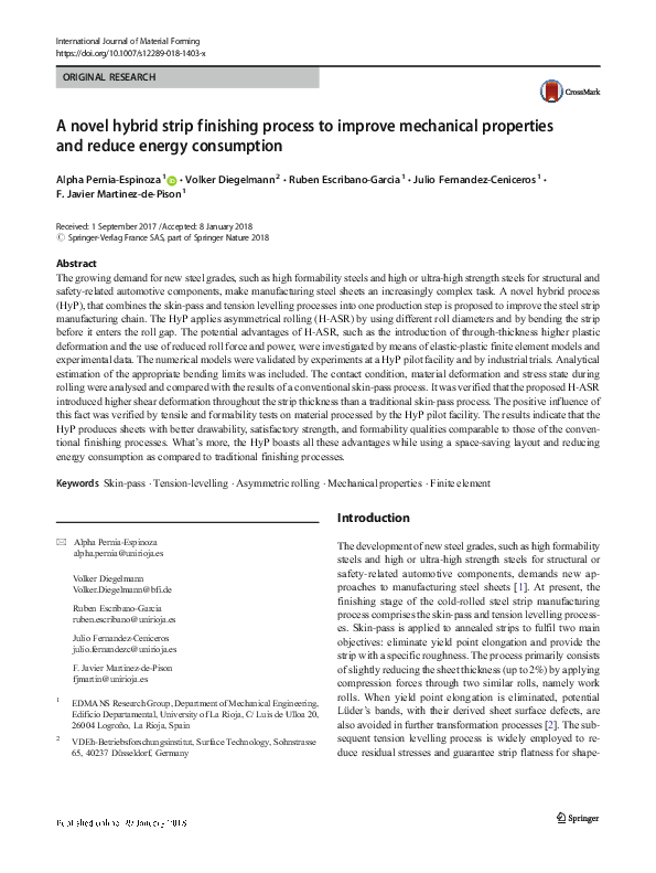 (PDF) A novel hybrid strip finishing process to improve mechanical ...