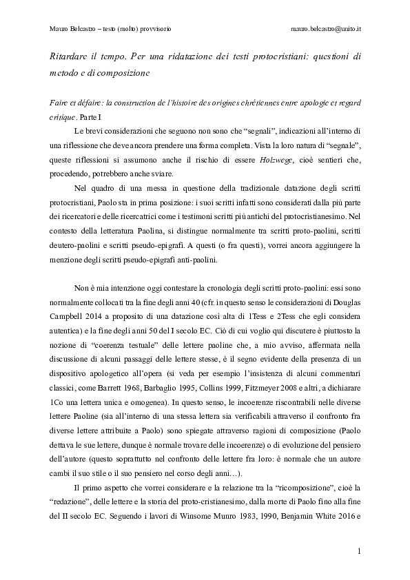 Pdf Fare E Disfare