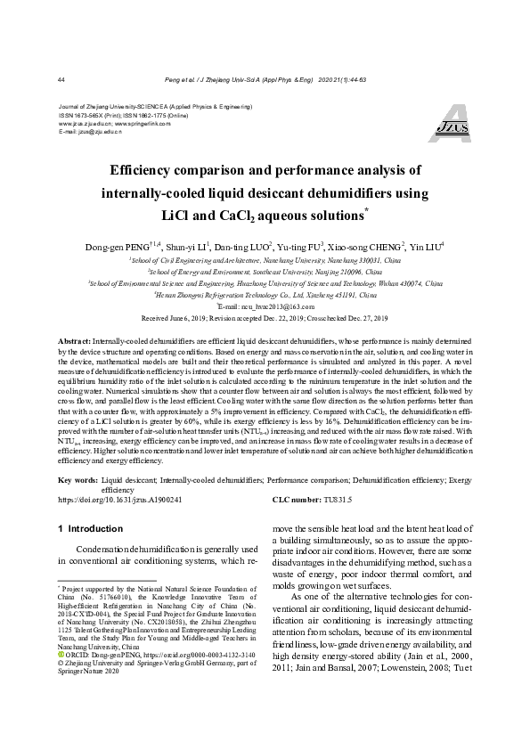 (PDF) Efficiency comparison and performance analysis of internally