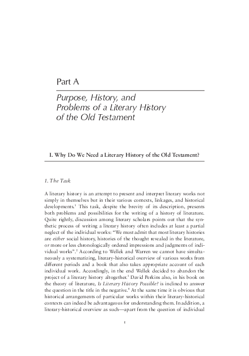 Old testament research paper picture