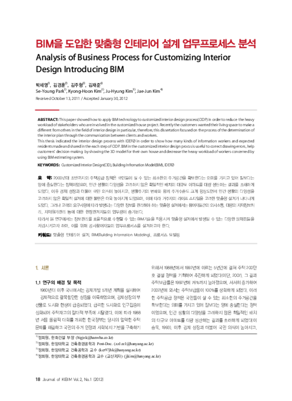 (PDF) Analysis of Business Process for Customizing Interior Design ...