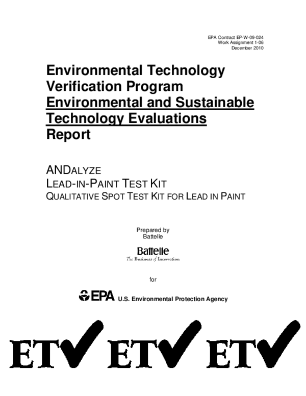 (PDF) LEADINPAINT TEST KIT QUALITATIVE SPOT TEST KIT FOR LEAD IN