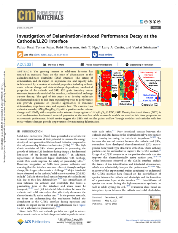 (PDF) Investigation of Delamination-Induced Performance Decay at the ...