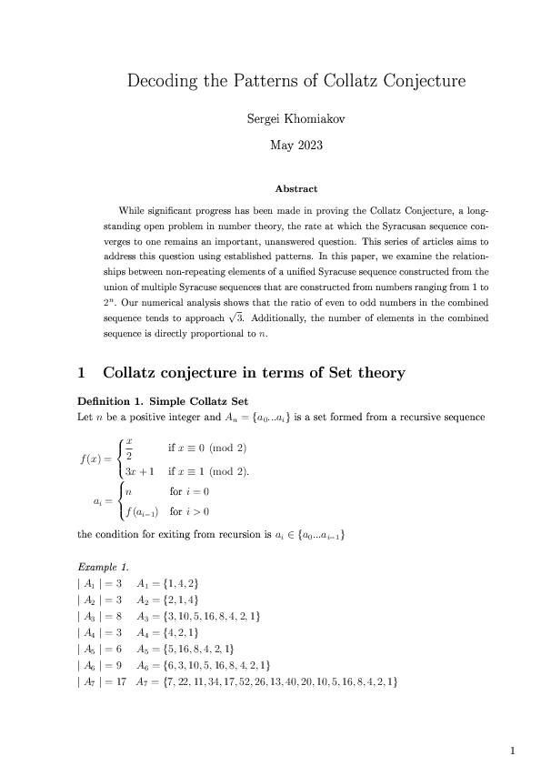 Decoding the Patterns of Collatz Conjecture