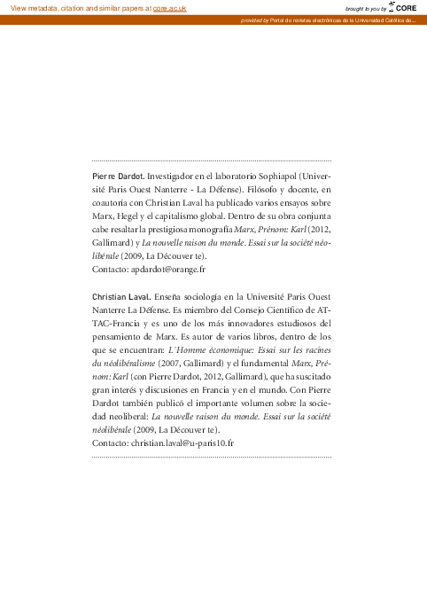 (PDF) Gobernar a través de la individualización