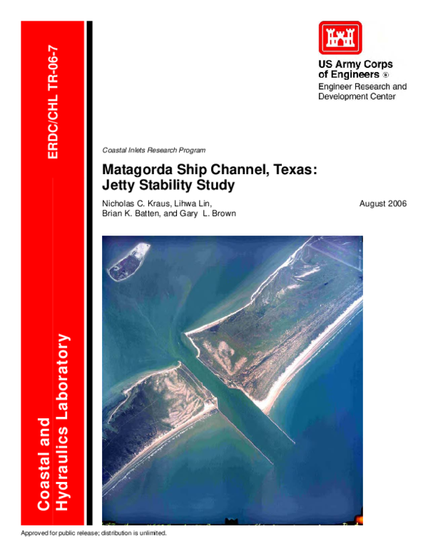 (PDF) Matagorda Ship Channel, Texas: Jetty Stability Study