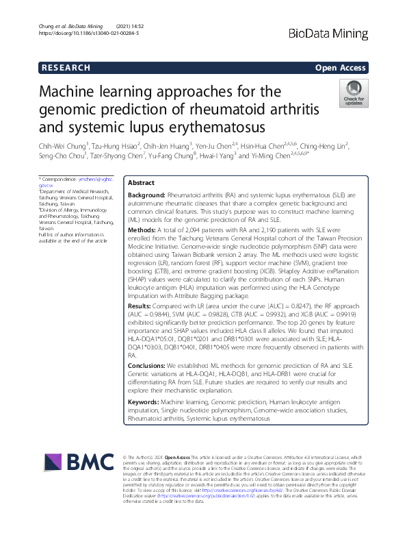 (PDF) Machine learning approaches for the genomic prediction of ...