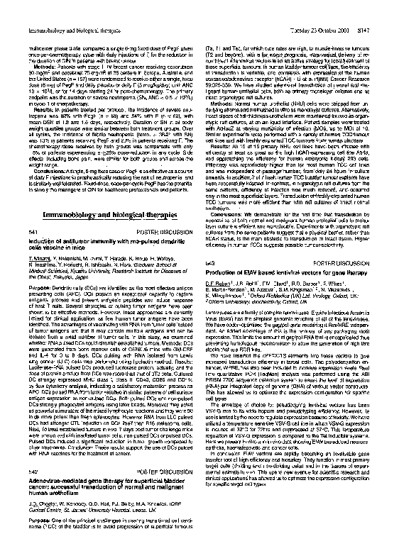(PDF) Production of EIAV based lentiviral vectors for gene therapy ...
