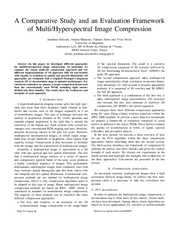 (PDF) A Comparative Study and an Evaluation Framework of Multi ...