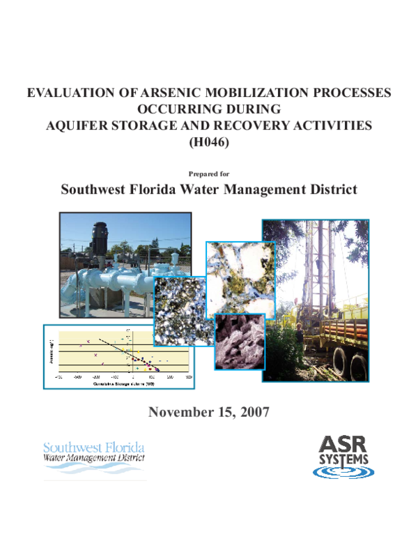 (PDF) Evaluation of arsenic mobilization processes occurring during ...