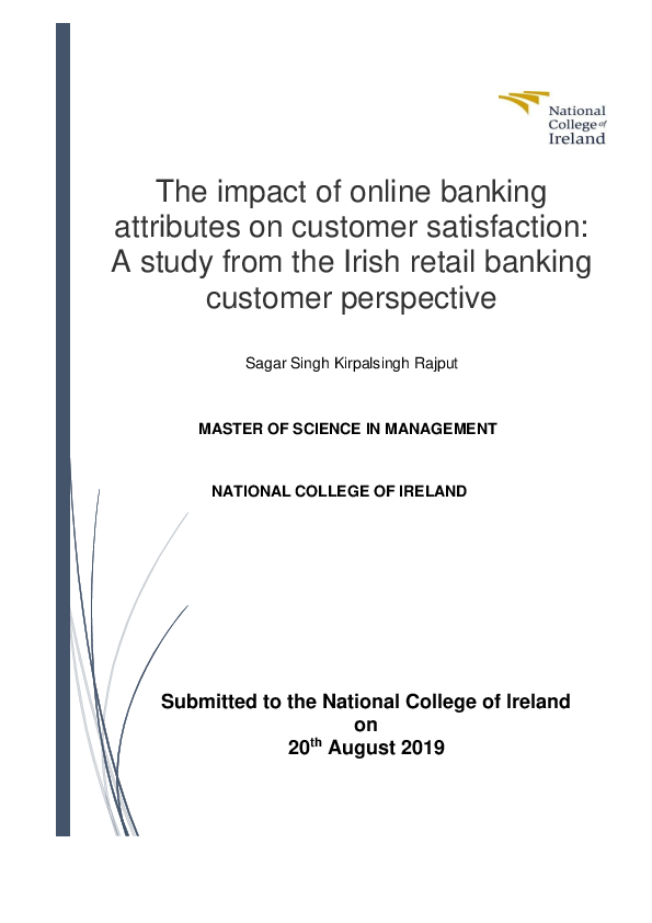 (PDF) The impact of online banking attributes on customer satisfaction ...