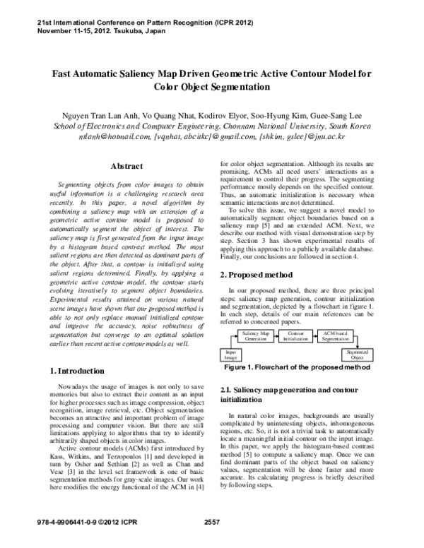 (PDF) Fast automatic saliency map driven geometric active contour model ...