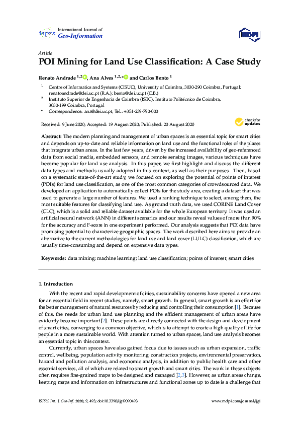 (PDF) POI Mining for Land Use Classification: A Case Study