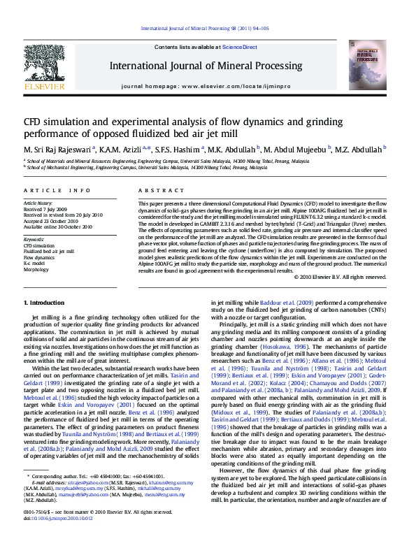 (PDF) CFD simulation and experimental analysis of flow dynamics and ...