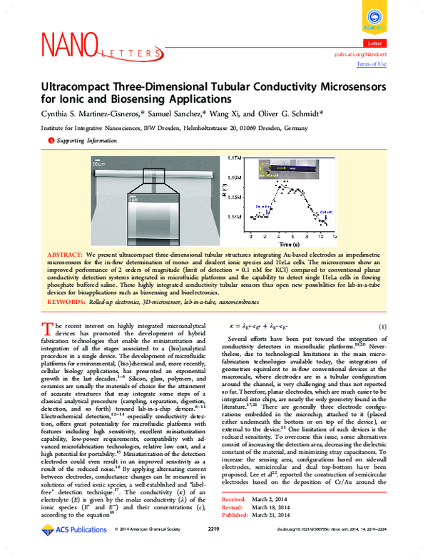 (PDF) Ultracompact Three-Dimensional Tubular Conductivity Microsensors ...
