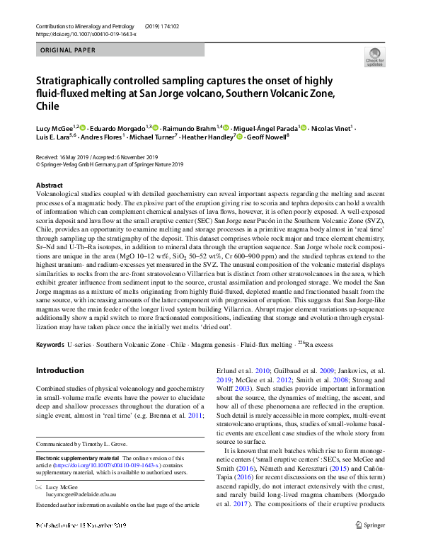 (PDF) Stratigraphically controlled sampling captures the onset of ...