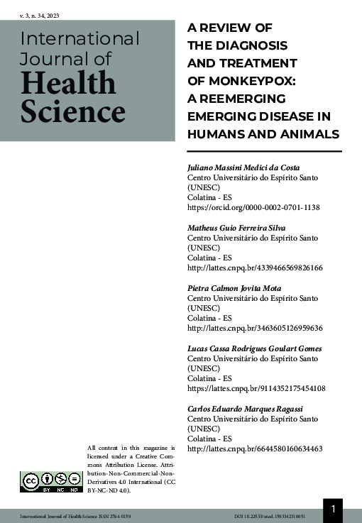 (PDF) A REVIEW OF THE DIAGNOSIS AND TREATMENT OF MONKEYPOX: A ...
