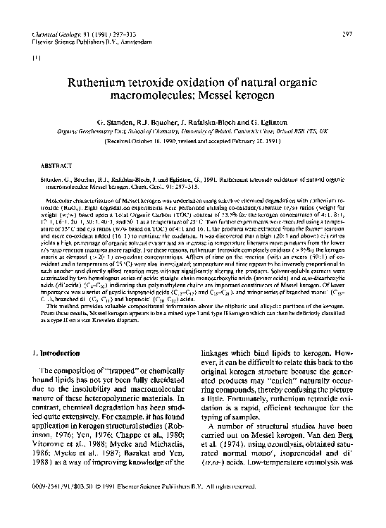 (PDF) Ruthenium tetroxide oxidation of natural organic macromolecules ...