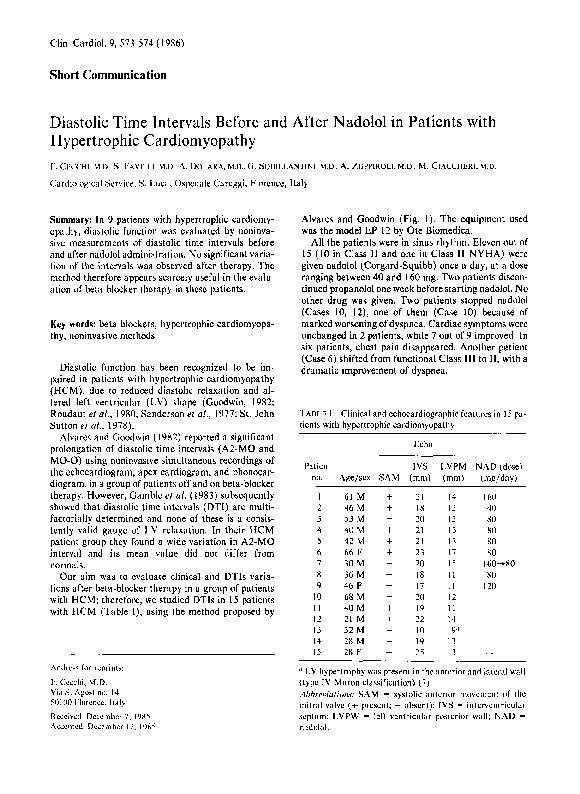 (PDF) Diastolic time intervals before and after nadolol in patients ...