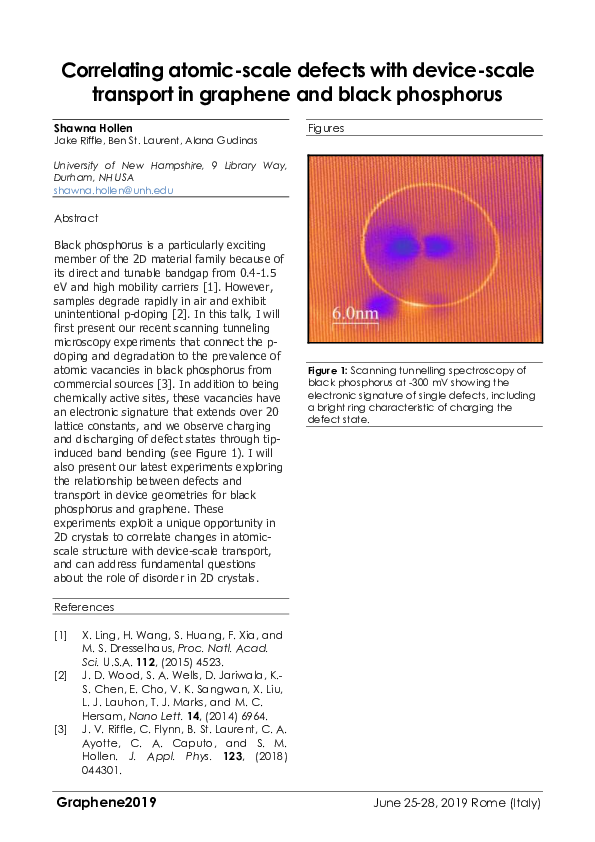 (PDF) Correlating atomic-scale defects with device-scale transport in ...