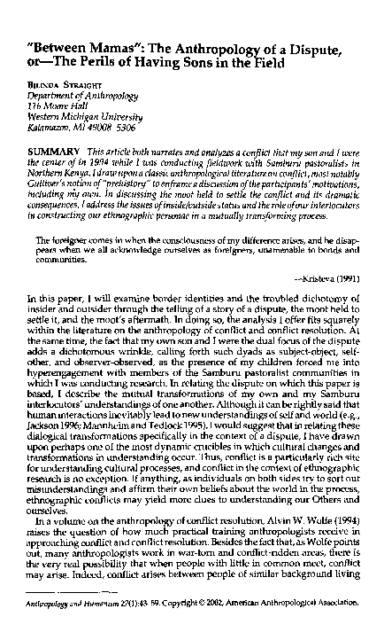(PDF) Between Mamas