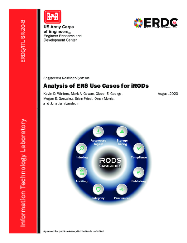 (PDF) Analysis of ERS use cases for iRODs