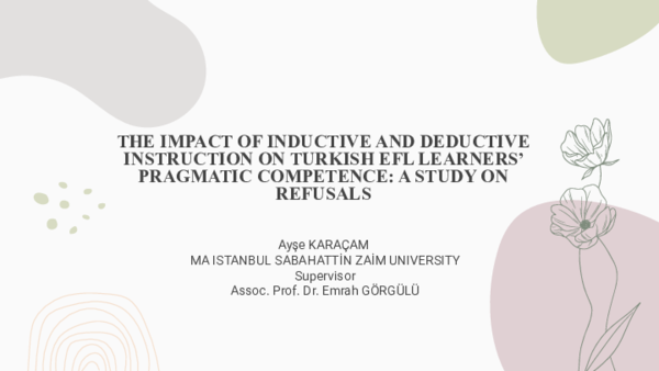 (PPT) The Impact of Inductive and Deductive Instruction in Turkish EFL ...