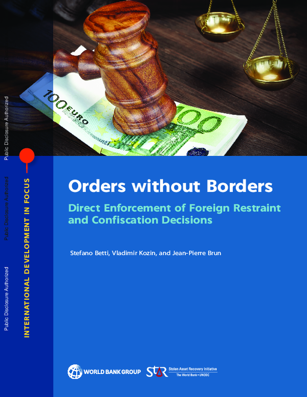 (PDF) Orders without Borders: Direct Enforcement of Foreign Restraint ...