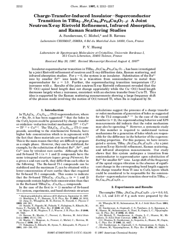 PDF) Charge-Transfer-Induced Insulator−Superconductor Transition