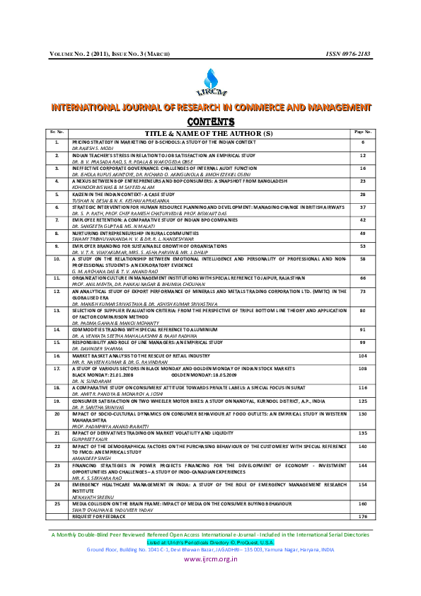 (PDF) Consumer Satisfaction on Two Wheeler Motor Bikes: A Study on ...