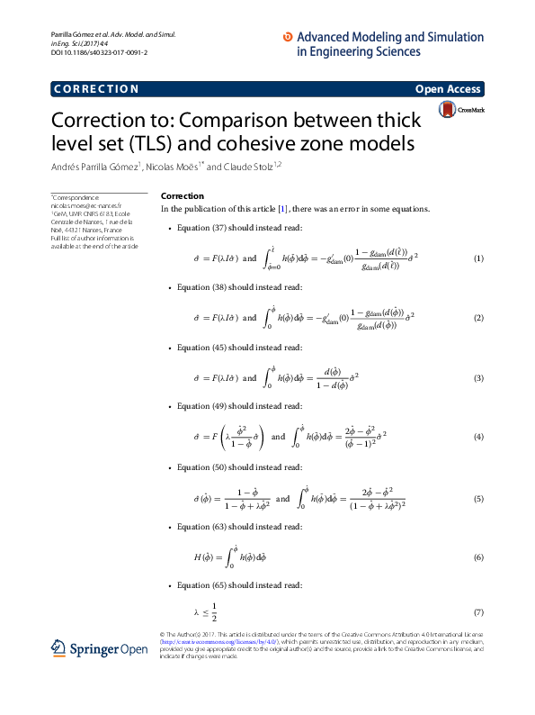 (PDF) Correction to Comparison between thick level set (TLS) and