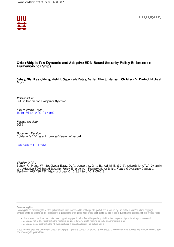 (PDF) CyberShip-IoT: A dynamic and adaptive SDN-based security policy ...