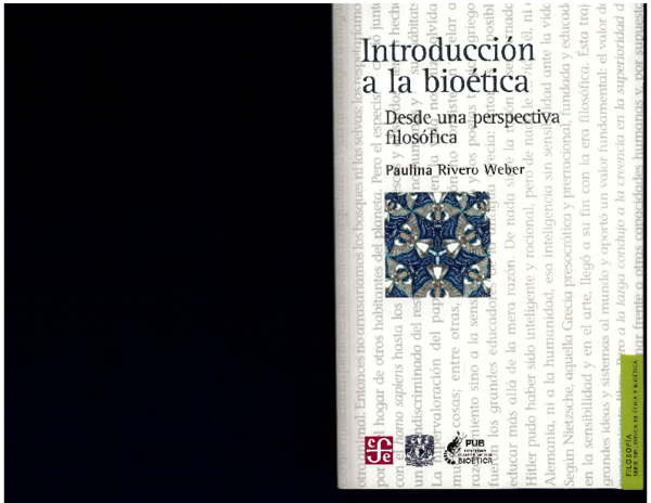 (PDF) Introducción a la bioética: Desde una perspectiva filosófica.