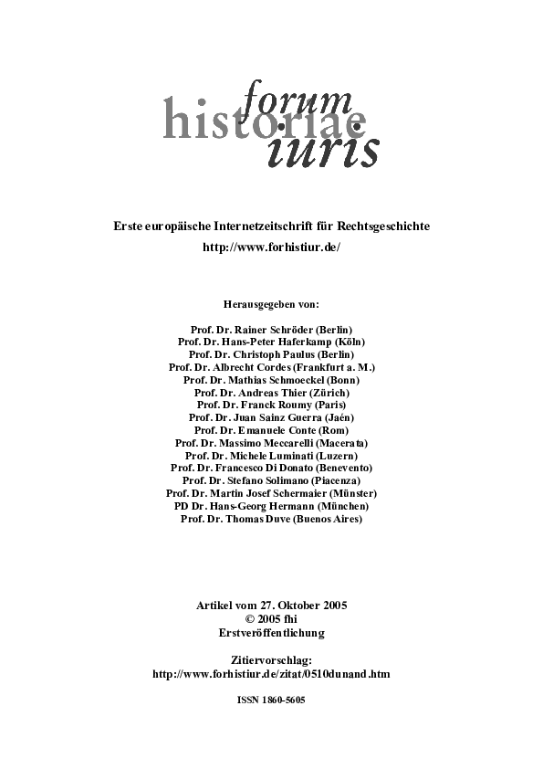 (PDF) Le géant et les nains. Le Code Napoléon comme modèle des codes