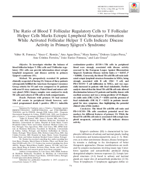 (PDF) Blood T Follicular Regulatory Cells / T Follicular Helper Cells ...