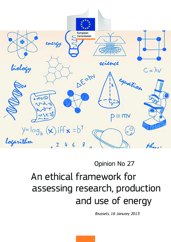 (PDF) An ethical framework for assessing research, production and use ...