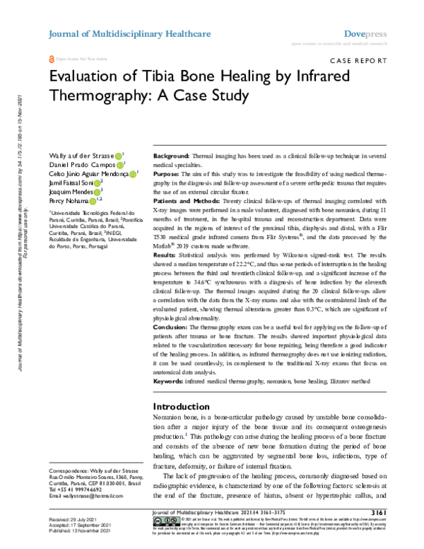(PDF) Evaluation of Tibia Bone Healing by Infrared Thermography: A Case ...