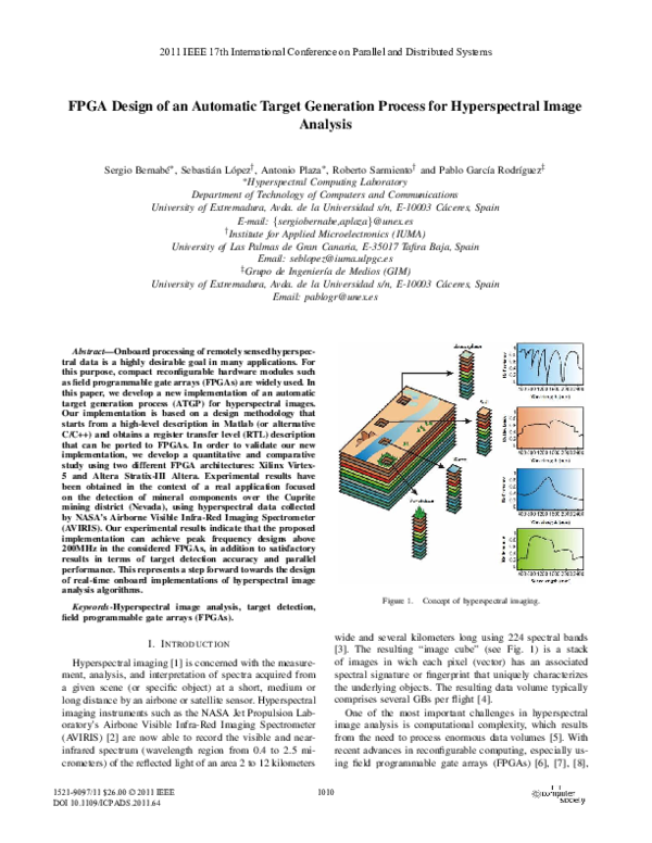 (PDF) FPGA Design of an Automatic Target Generation Process for ...