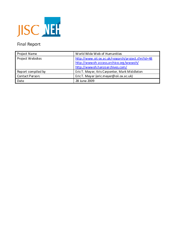 (PDF) Report compiled by