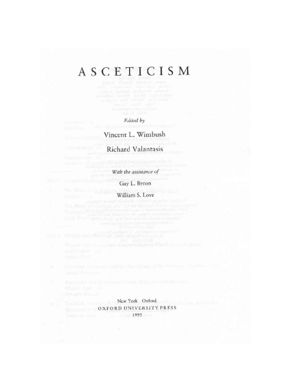 (PDF) Deconstruction of the Body in Indian Asceticism