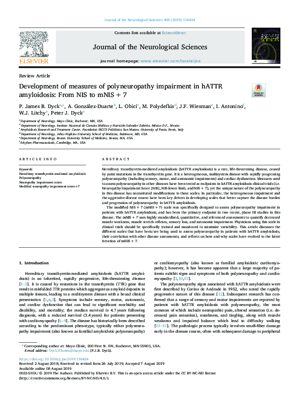 (PDF) Development of measures of polyneuropathy impairment in hATTR ...