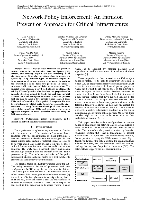 (PDF) Network Policy Enforcement: An Intrusion Prevention Approach for ...