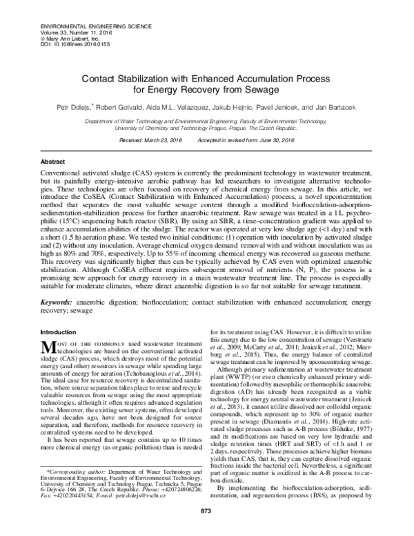 (PDF) Contact Stabilization with Enhanced Accumulation Process for ...