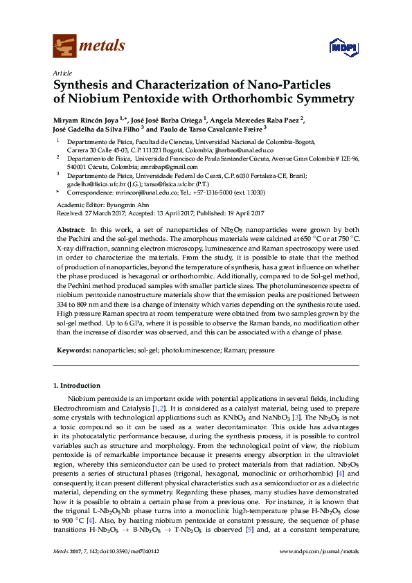 (PDF) Synthesis and characterization of nanoparticles Zn0.7Ni0.15Cu0 ...